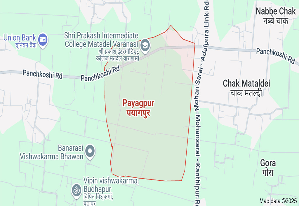 Indraprashtha Residency Varanasi Location map